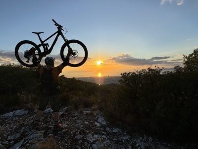 geführte Singletrail-Touren Athen mountainbikereisen.ch