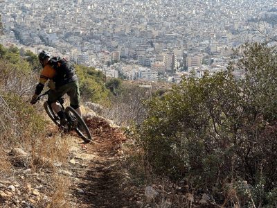geführte Singletrail-Touren Athen mountainbikereisen.ch