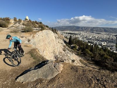 geführte Singletrail-Touren Athen mountainbikereisen.ch