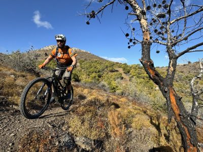 geführte Singletrail-Touren Athen mountainbikereisen.ch