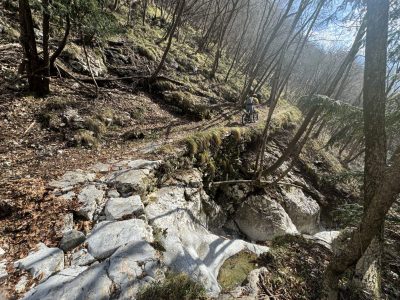 Comersee Trail-Attack mountainbikereisen.ch