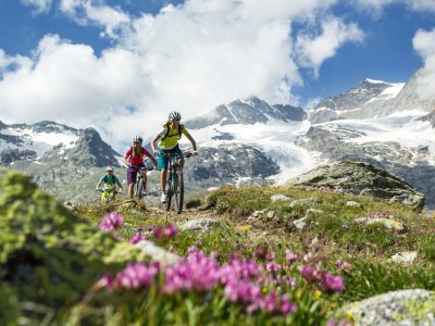 ENGADIN ST. MORITZ - Mountainbikerinnen auf dem Bernina-Express-Trail.

ENGADIN ST. MORITZ - Mountain bikers on the Bernina Express trail.

ENGADIN ST. MORITZ - Donne biker sul tragitto del Bernina-Express.

Copyright by: ENGADIN St. Moritz By-line: swiss-image.ch/Markus Greber
